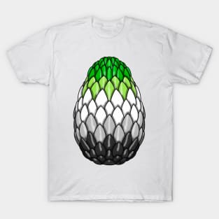 Aromantic Pride Dragon Egg T-Shirt